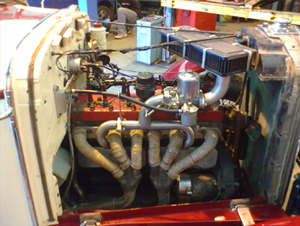 We work on vintage engines